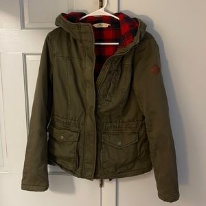 Green Hollister Jacket